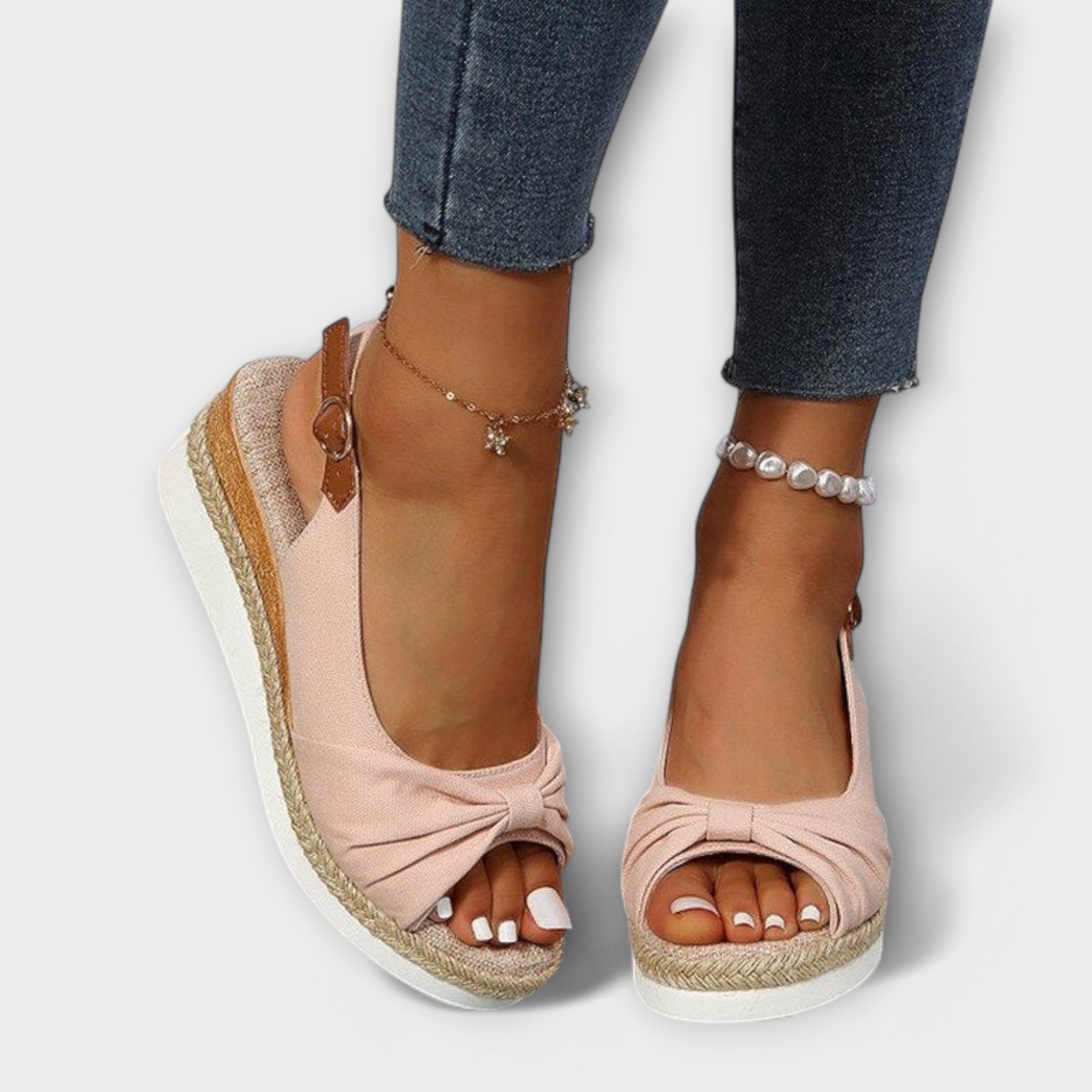 Mariana™ | SANDALIAS PLATAFORMA CÓMODAS DE CUERO SUAVE PREMIUM