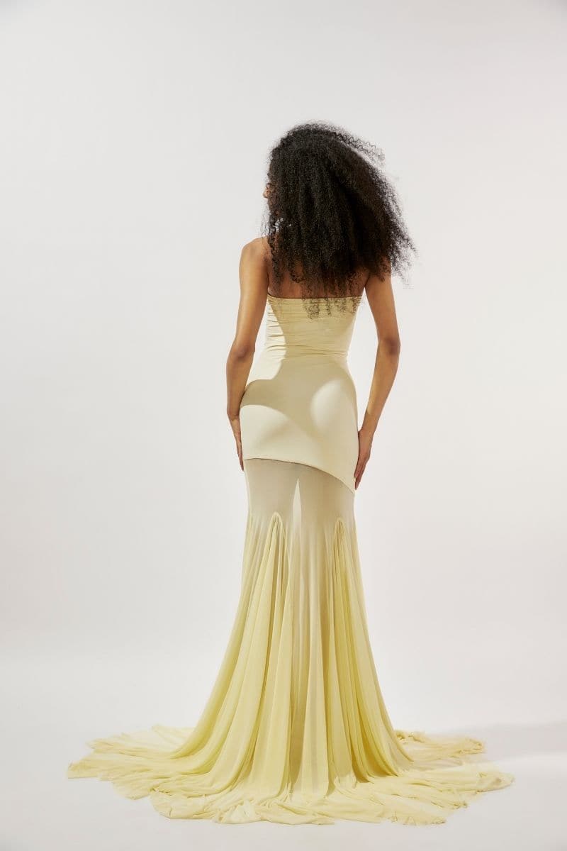 Dahlia™ | VESTIDO MAXI AMARILLO