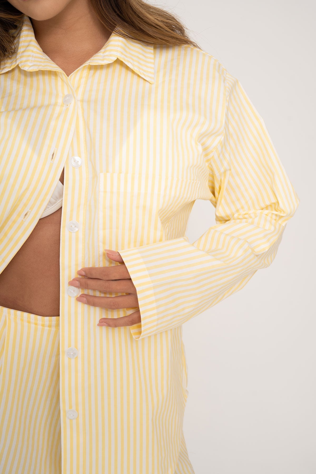 Clair™ | CONJUNTO DE VERANO A RAYAS CON ENCANTO FRANCÉS