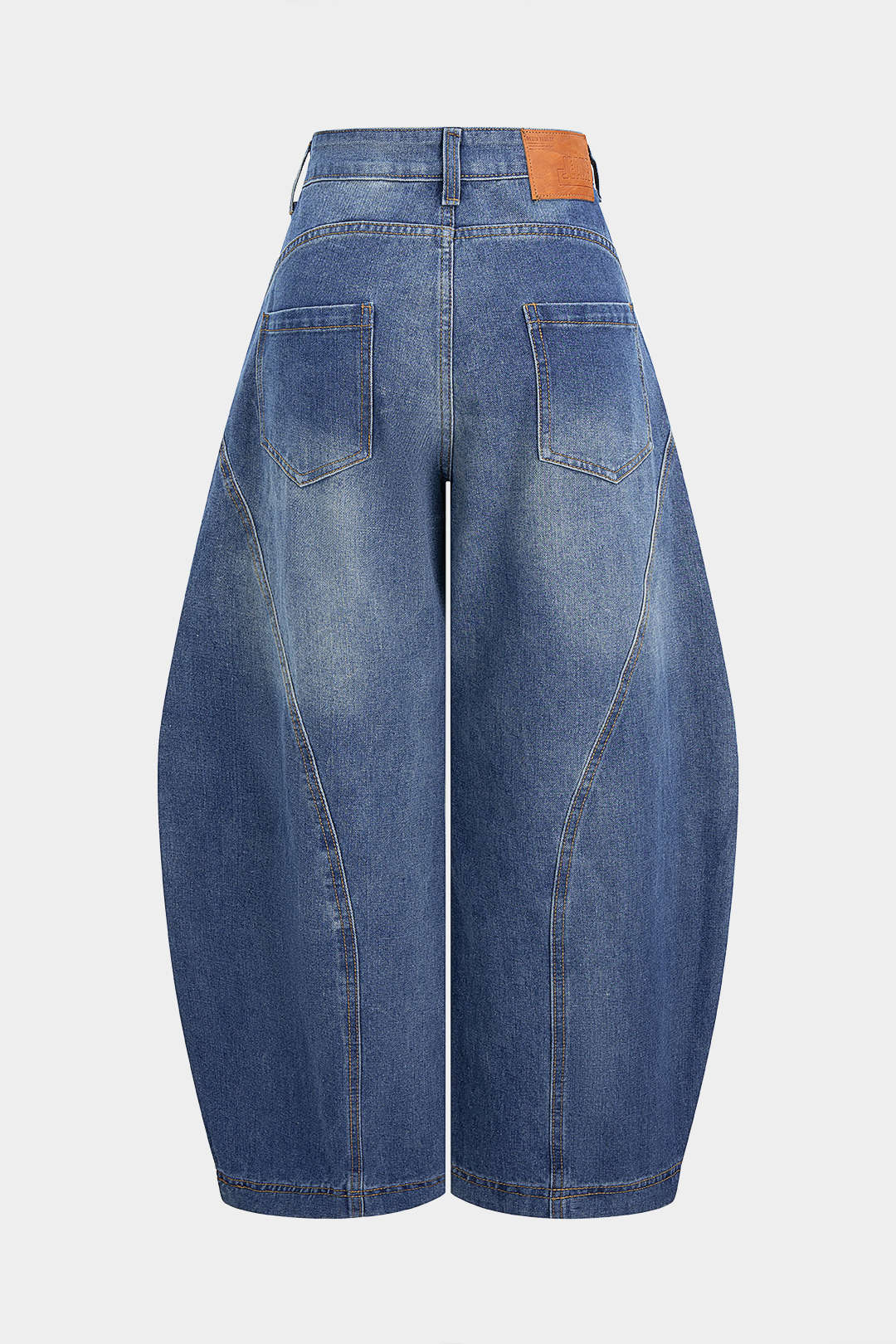 Renata™ | JEANS DE MUJER ANCHOS DE TIRO ALTO