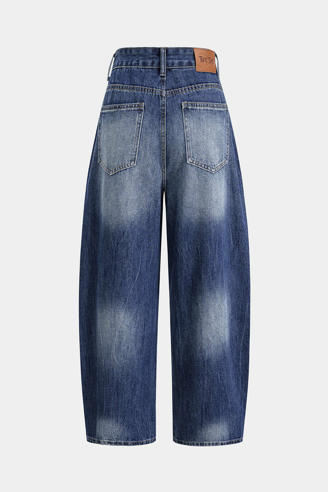 Nora™ | VAQUEROS PARA MUJER DE TIRO ALTO Y PIERNAS ANCHAS