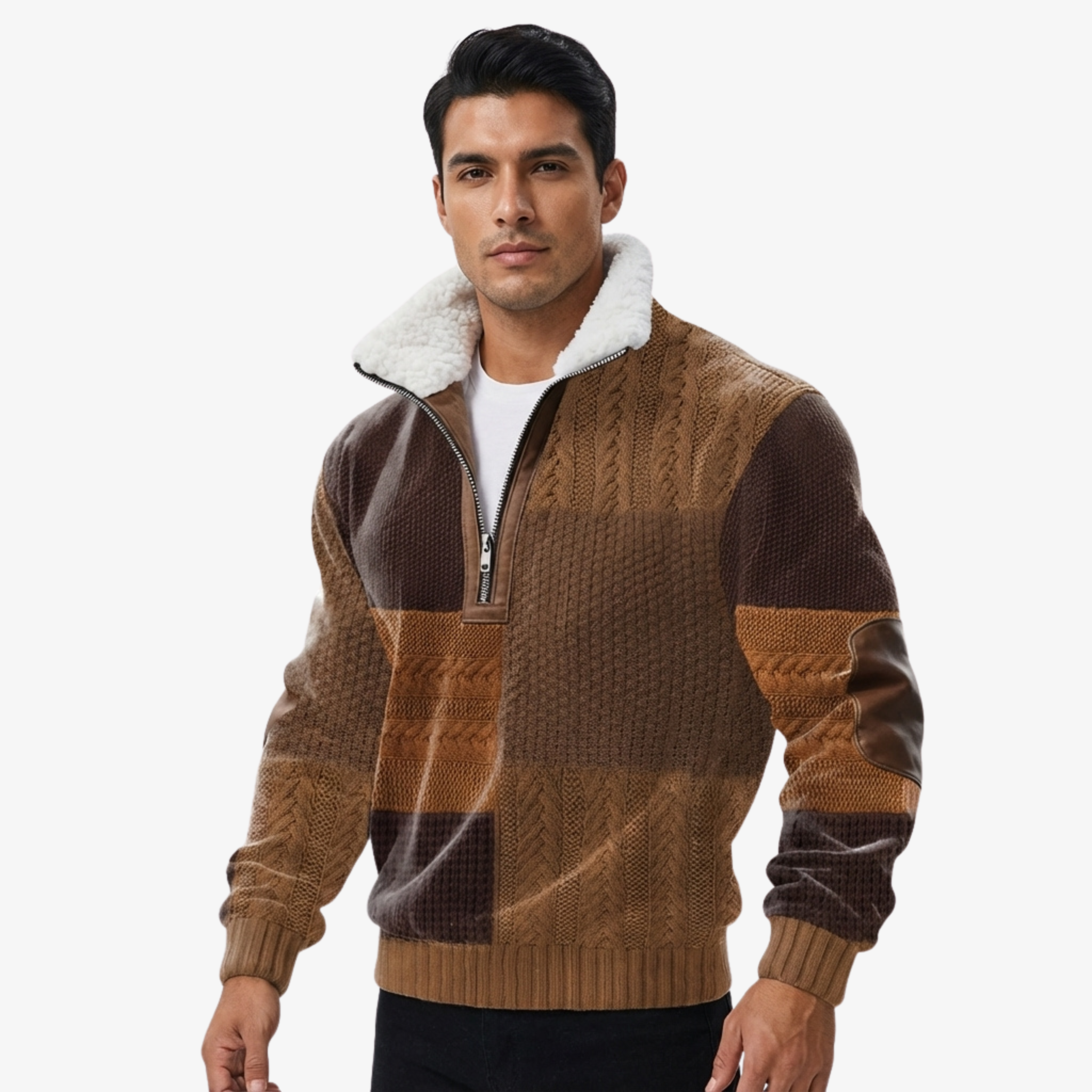 Serge™ | SUÉTER CON CUELLO FORRADO CÁLIDO