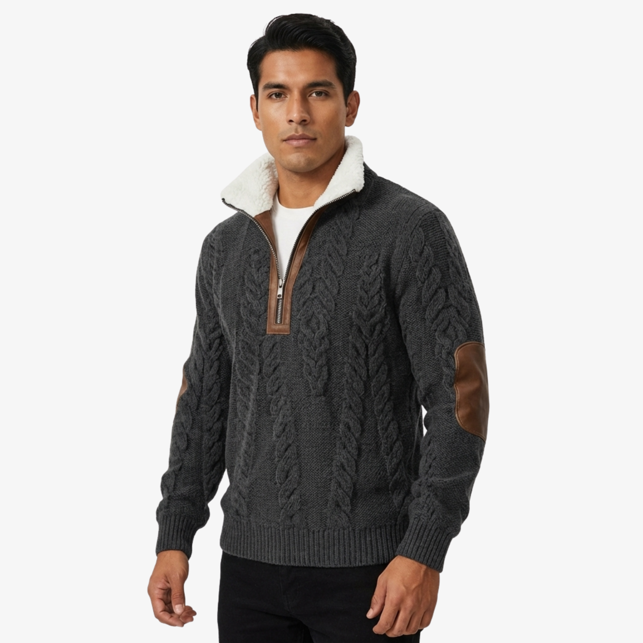 Robert™ | SUÉTER CON CUELLO FORRADO CÁLIDO