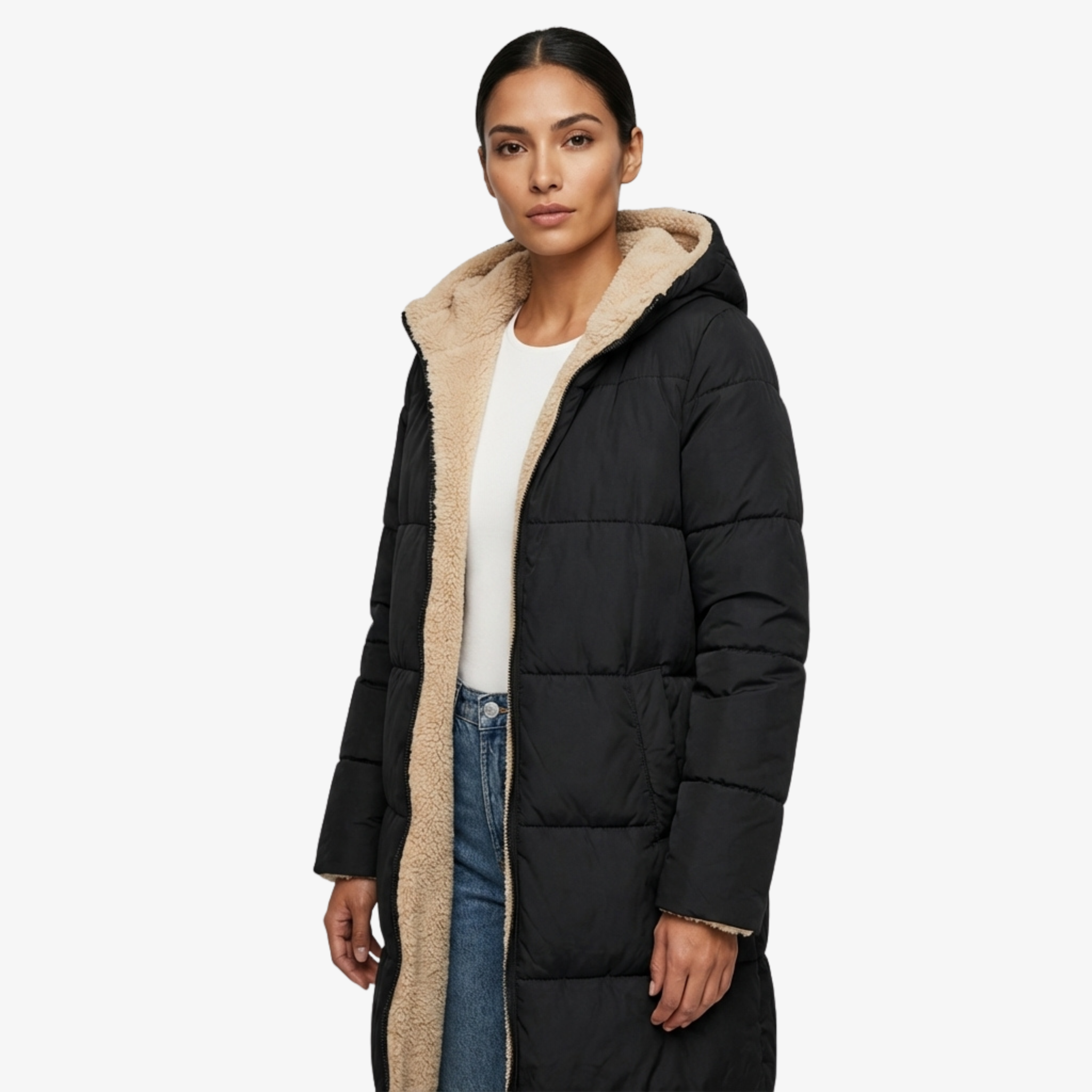 REVERSE™ | ABRIGO CON FELPA