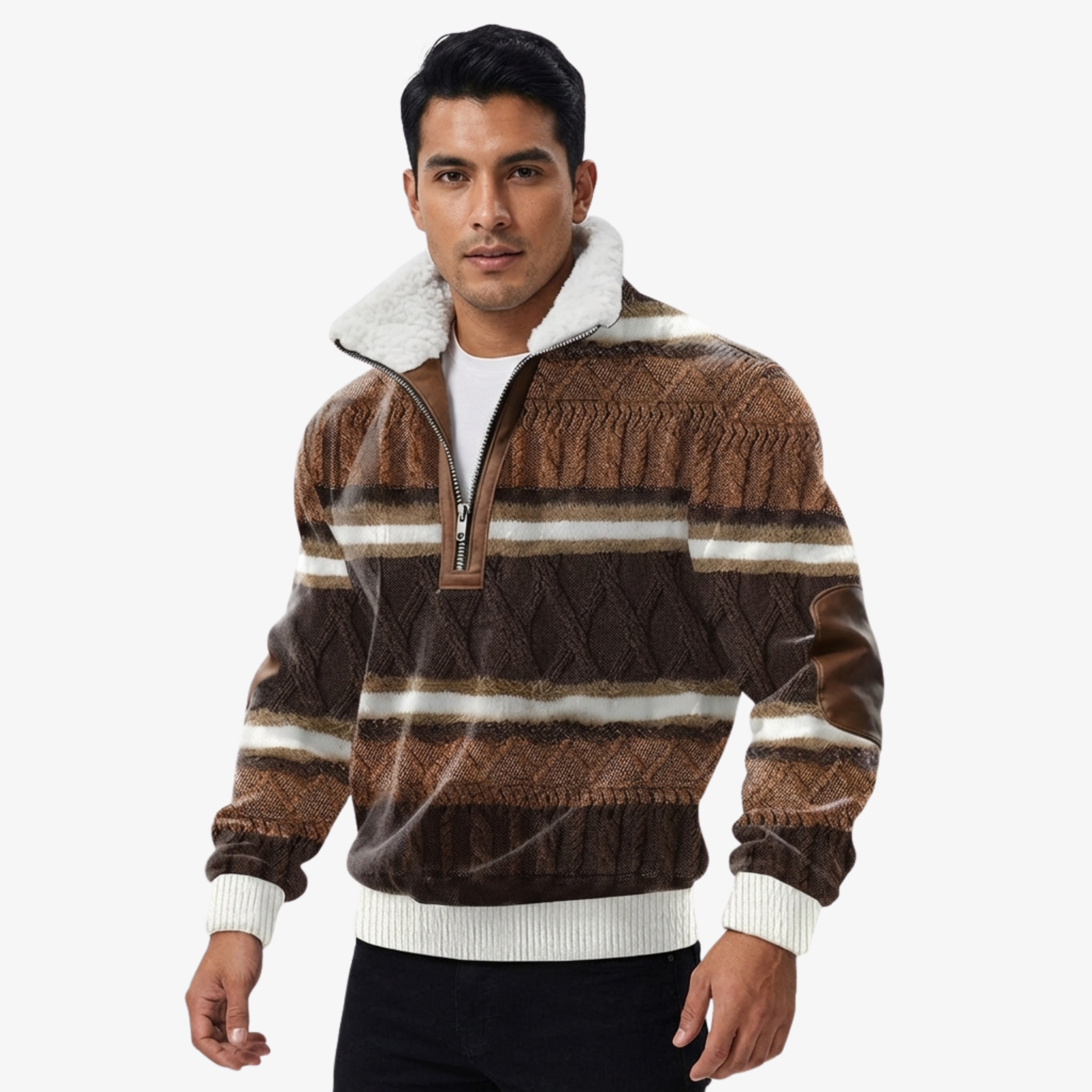 Simon™ | SUÉTER CON CUELLO FORRADO CÁLIDO