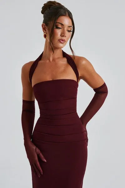 Bianca™ | VESTIDO MAXI CON ABERTURA