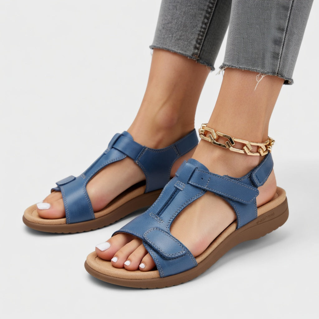 Gabriela™ | SANDALIAS CONFORT CON CORREAS CRUZADAS Y SUELA FLEXIBLE ELEGANTE